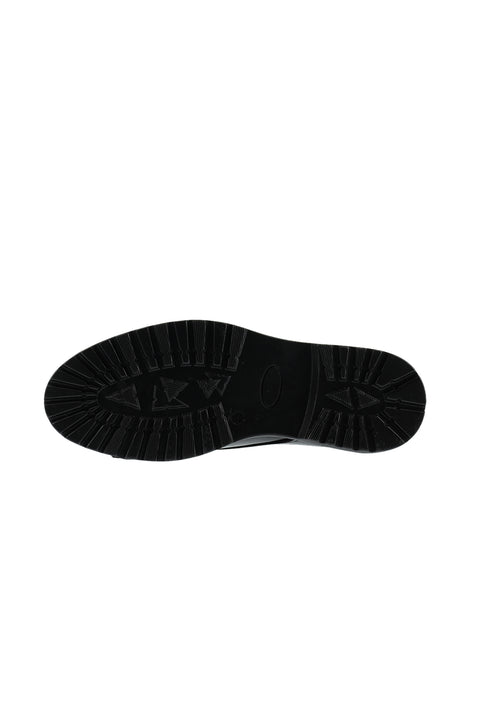 Black Sneaker Patent Leather Shoes