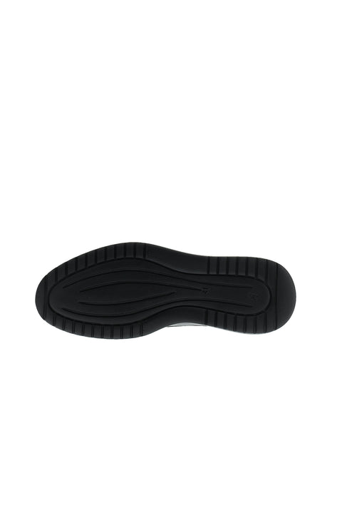 Koyu Lacivert Sneaker Deri Ayakkabı