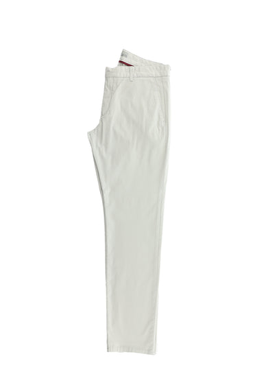 Açık Gri Regular Fit Likralı Kanvas / Chino Pantolon