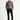 Siyah Regular Fit Likralı Kanvas / Chino Pantolon