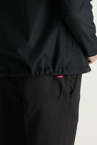 Siyah Slim Fit Dar Kesim Softshell Spor Mont