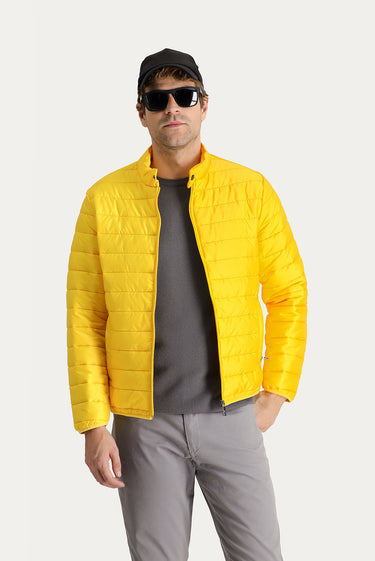 Sarı Kapitone Spor Mont