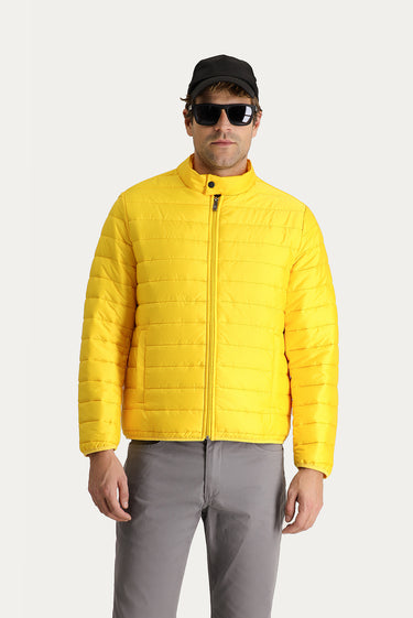 Sarı Kapitone Spor Mont