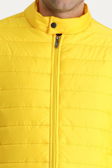 Sarı Kapitone Spor Mont