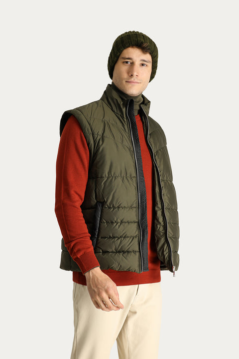 Orta Haki Şişme Spor Mont