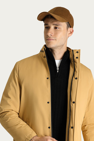 Camel Spor Pamuklu Kaban