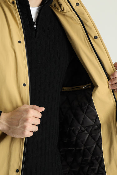 Camel Spor Pamuklu Kaban