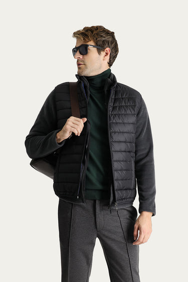 Siyah Kapitone Şişme Yelek