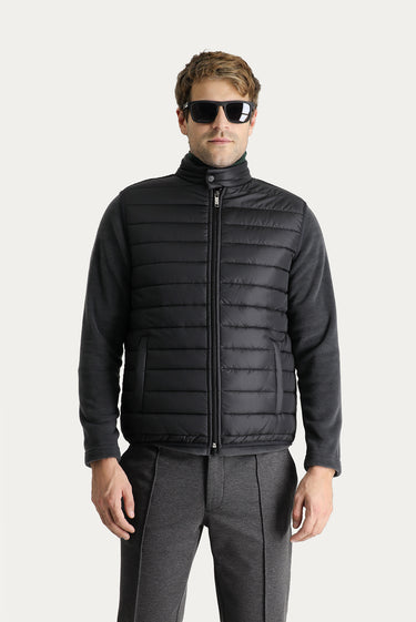 Siyah Kapitone Şişme Yelek