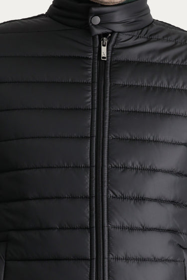 Siyah Kapitone Şişme Yelek