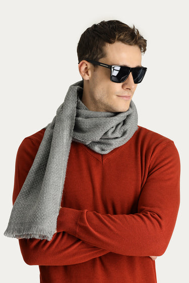 Kiremit V Yaka Regular Fit Pamuklu Triko Kazak