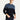 Koyu Lacivert Bisiklet Yaka Slim Fit Dar Kesim Desenli Triko Kazak