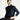 Koyu Lacivert Yarım Balıkçı Yaka Slim Fit Dar Kesim Desenli Triko Kazak