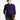 Mor Bisiklet Yaka Slim Fit Dar Kesim Desenli Triko Kazak