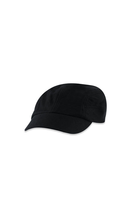 Black Wool Cap