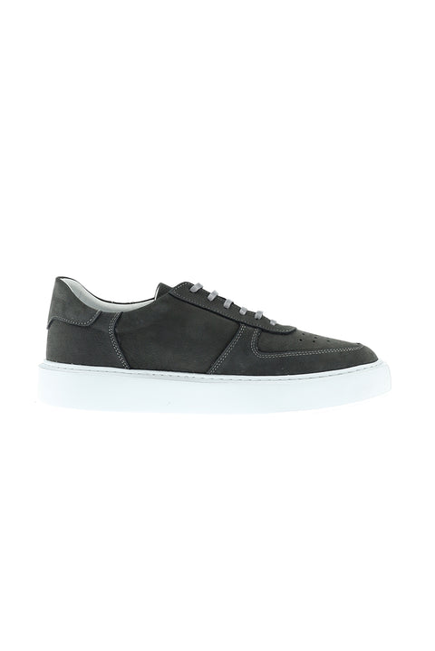 Orta Füme Sneaker Deri Ayakkabı