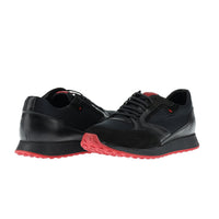 Siyah Sneaker Deri Ayakkabı