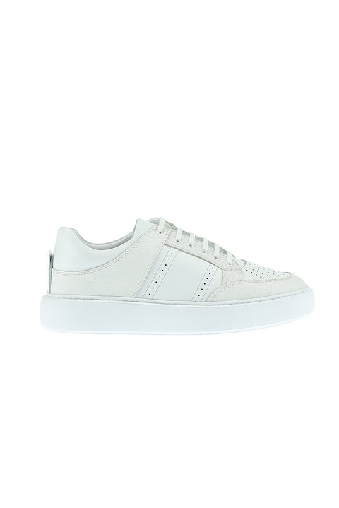 Beyaz Sneaker Deri Ayakkabı