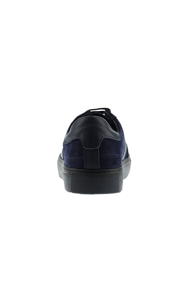 Koyu Lacivert Sneaker Deri Ayakkabı