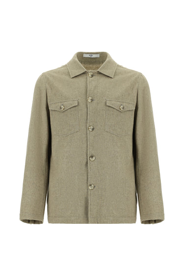 Orta Vizon Regular Fit Yünlü Spor Ceket