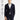 Koyu Lacivert Techno-Line Super Slim Fit Ekstra Dar Kesim Spor Ceket