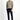 Koyu Lacivert Slim Fit Dar Kesim Likralı Beli Lastikli İpli Pantolon