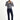 Koyu Lacivert Slim Fit Dar Kesim Likralı Kanvas / Chino Pantolon