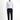 Koyu Lacivert Slim Fit Dar Kesim Likralı Örme Klasik Kumaş Pantolon