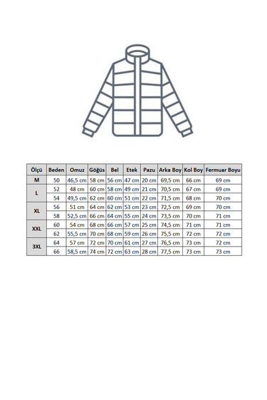 Siyah Kapitone Spor Mont