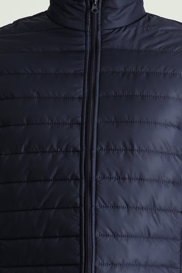 Koyu Lacivert Kapitone Spor Mont