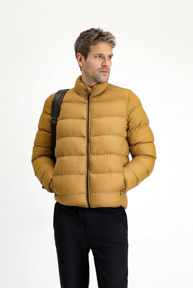 Hardal Çantalı Spor Şişme Mont