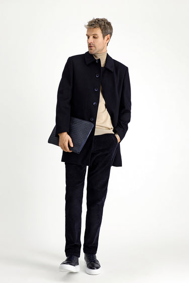 Koyu Lacivert Klasik Kaban