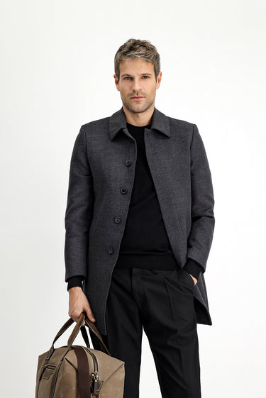 Orta Antrasit Klasik Kaban