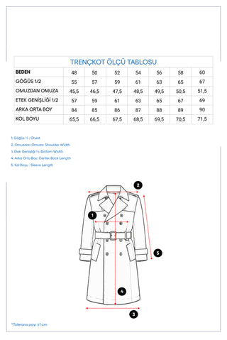 Siyah Techno-Line Likralı Kapüşonlu Pardösü & Trençkot