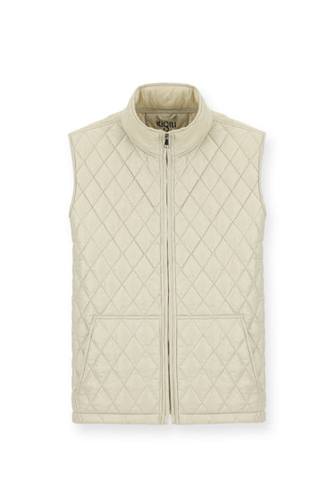 Açık Bej Kapitone Spor Yelek