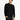 Siyah Polo Yaka Regular Fit Desenli Sweatshirt