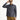 Orta Lacivert Polo Yaka Regular Fit Desenli Sweatshirt
