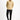 Orta Bej Polo Yaka Regular Fit Desenli Sweatshirt