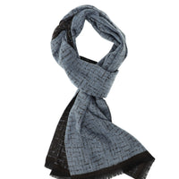 Medium Brown Patterned Scarf