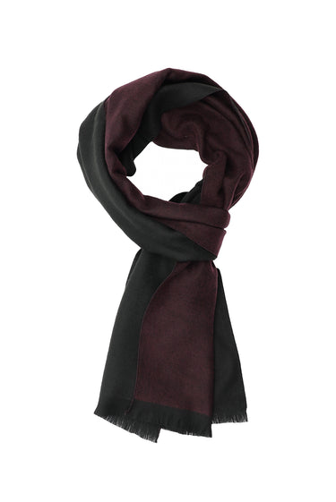 Koyu Bordo Düz Atkı