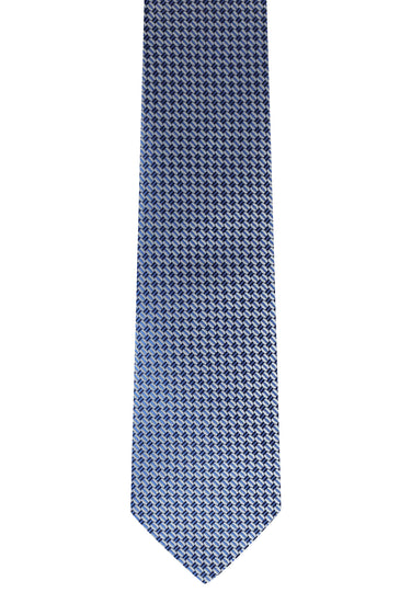 Mavi Desenli Kravat