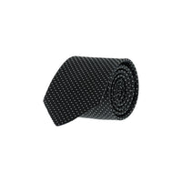 Black Patterned Tie