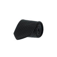 Black Patterned Tie