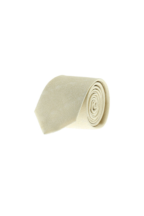 Medium Beige Patterned Tie