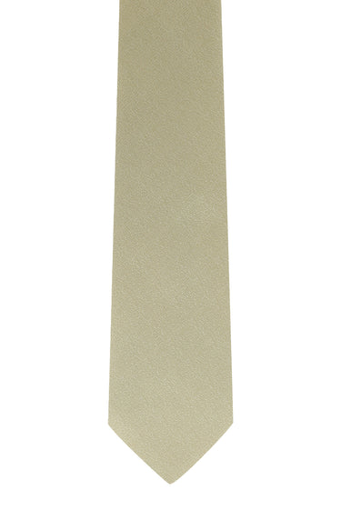 Orta Bej Desenli Kravat