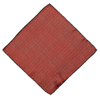 Dark Burgundy Patterned Handkerchief