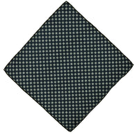 Dark Navy Patterned Handkerchief