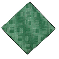 Dark Green Patterned Handkerchief