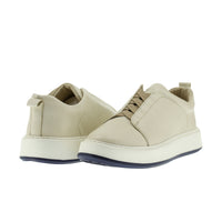 Orta Bej Sneaker Deri Ayakkabı