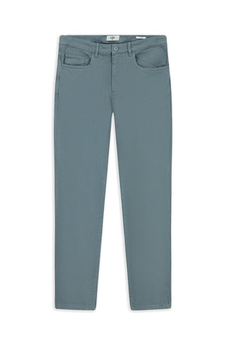Koyu Mavi Slim Fit Dar Kesim Likralı Esnek Kanvas / Chino Pantolon